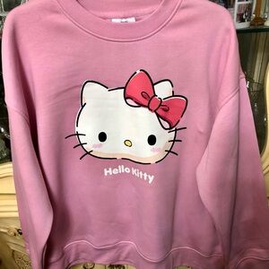 Hello Kitty Crewneck Pink sweatshirt Small